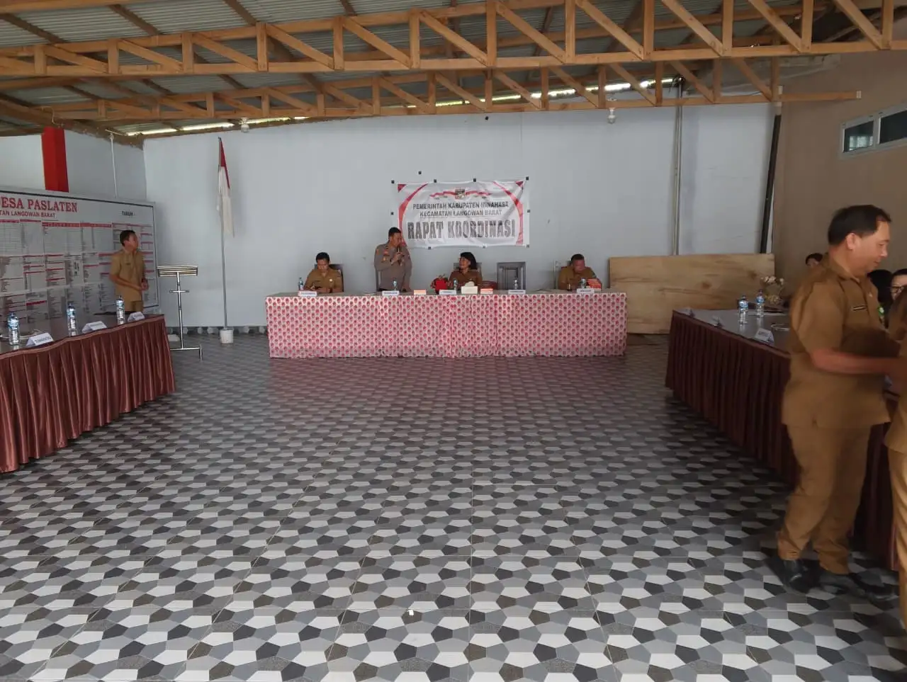 Rakor Kecamatan Langowan Barat Bahas Keamanan, Stunting, dan Pembangunan Desa